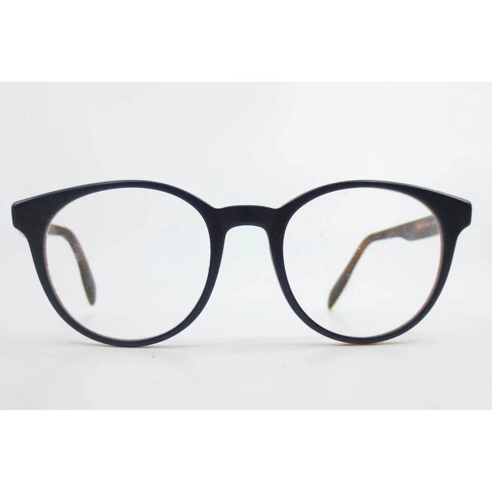 Maui Jim MJO 2118-08SP Navy Blue Tortoise Round Eyeglasses Frames Italy